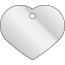 Heart Shaped Pet Tags